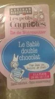 Mängden socker i Sablé double chocolat