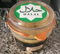 Mängden socker i Foie gras de canard entier halal