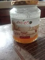 Mängden socker i Gelée de gingembre