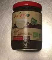 Mängden socker i Gelee au gingembre bio