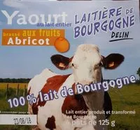 Mängden socker i Yaourt au Lait Entier Abricot