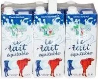 Mängden socker i Lait demi-écrémé stérilisé UHT - équitable