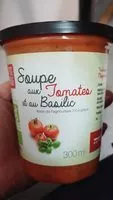 Mängden socker i Soupe aux tomates et au basilic