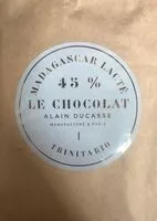 Mängden socker i Chocolat Madagscar lacté 45%