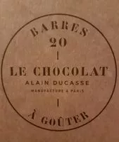 Mängden socker i Barres chocolat au lait 45% Alain DUCASSE