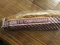 Mängden socker i Baguette campagnarde