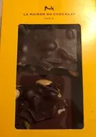 Mängden socker i Plaque de chocolat noir aux fruits secs