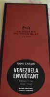 Mängden socker i 100% CACAO Venezuela envoûtant