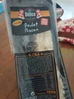 Mängden socker i Sandwich triangle poulet bacon