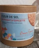 Mängden socker i Fleur de sel au piment d'Espelette