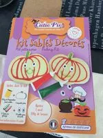 Mängden socker i Kit sablés décorés