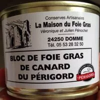 Mängden socker i Bloc de foie gras de canard du perigord