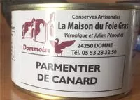 Mängden socker i Parmentier de canard