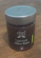 Mängden socker i Tapenade d’olive noire