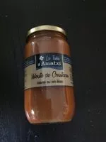 Mängden socker i Velouté de crustacés