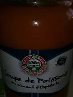 Mängden socker i Soupe de poissons au piment d'Espelette