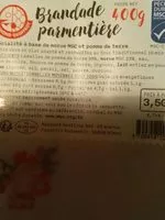 Mängden socker i Brandade parmentiere