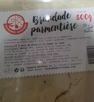 Mängden socker i Brandade parmentière