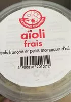 Mängden socker i Aioli frais