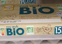 Mängden socker i Nos œufs bio
