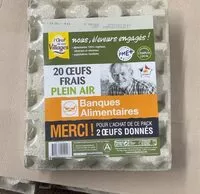 Mängden socker i 20 oeufs frais plein air