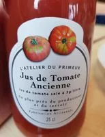 Mängden socker i Jus de tomate ancienne