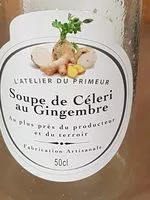 Mängden socker i Soupe de  céleri au Gingembre