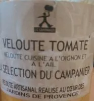 Mängden socker i Velouté de tomates