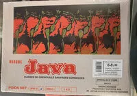 Mängden socker i Cuisses de grenouille sauvages congelées