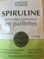 Mängden socker i Spiruline en paillettes