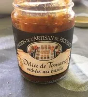 Mängden socker i Délice de tomates séchées au basilic