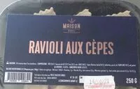 Mängden socker i Ravioli aux cepes