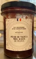 Mängden socker i Peche de vigne & miel acacia de france