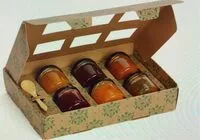 Mängden socker i Coffret mini confitures N&D