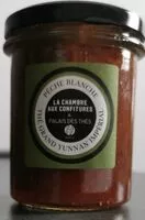 Mängden socker i Confiture pêche blanche