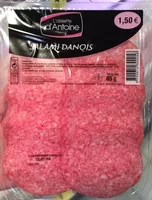 Mängden socker i Salami Danois