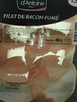 Mängden socker i Filet de bacon fume