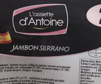 Mängden socker i L'assiette d'Antoine