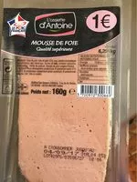 Mängden socker i Mousse de foie