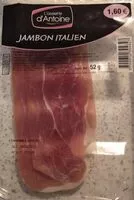 Mängden socker i Jambon italien