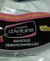 Mängden socker i Ravioles traditionnelles