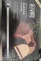 Mängden socker i Bûche glacée Marron Cassis