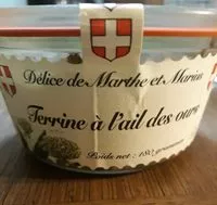 Mängden socker i Terrine à l'ail des ours