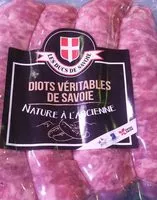 Mängden socker i Diots véritables de savoir nature à l'ancienne