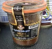 Mängden socker i Délice de figues spécial foie gras