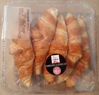 Mängden socker i Croissants pur beurre aop charentes poitou