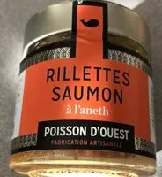 Mängden socker i Rillettes Saumon à l'aneth bio
