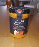 Mängden socker i pesto rosso tomates séchées pecorino romano aop