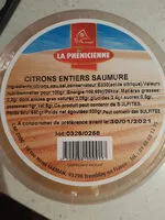 Mängden socker i Citrons entiers confits