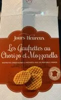 Mängden socker i Les gaufrettes au chorizo et mozzarella